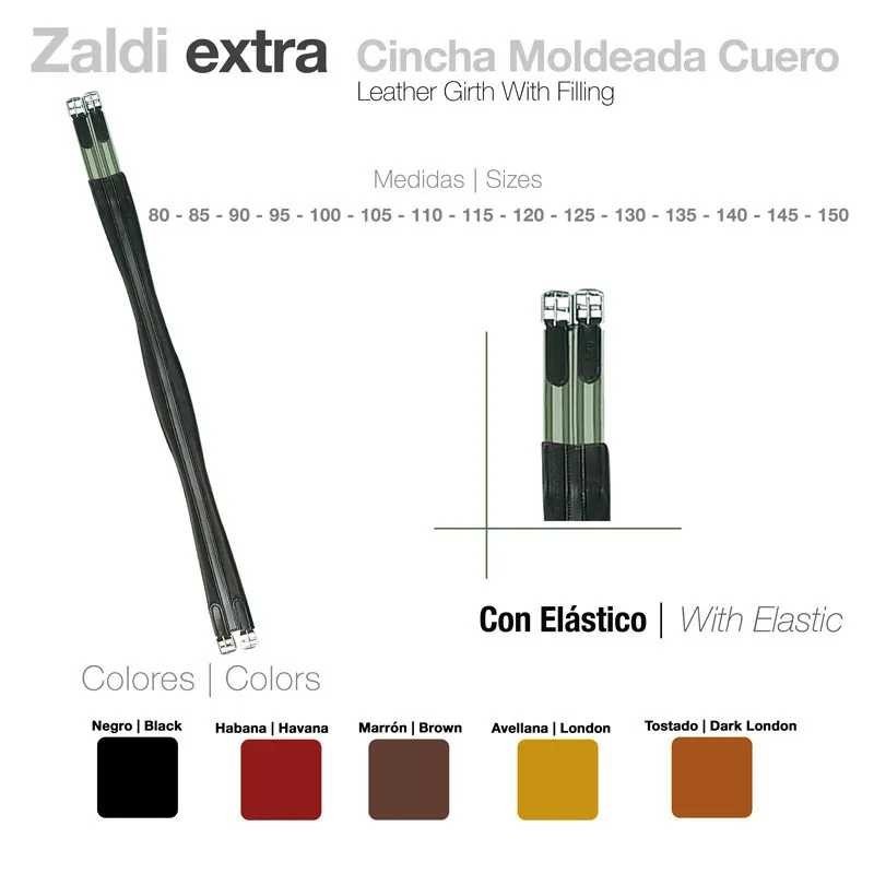 CINCHA ZALDI EXTRA MOLDEADA ELÁSTICO