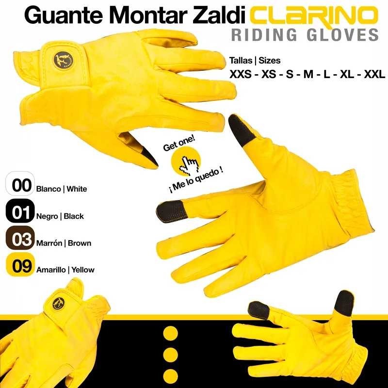 GUANTE MONTAR CLARINO GL001390