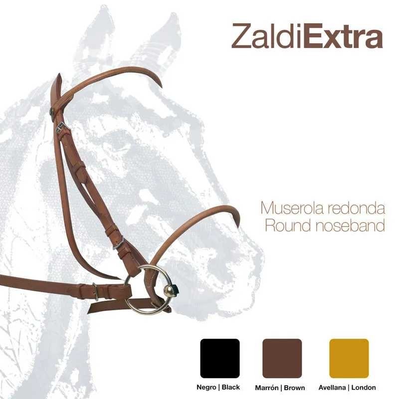 CABEZADA ZALDI EXTRA 156 MUSEROLA REDONDA