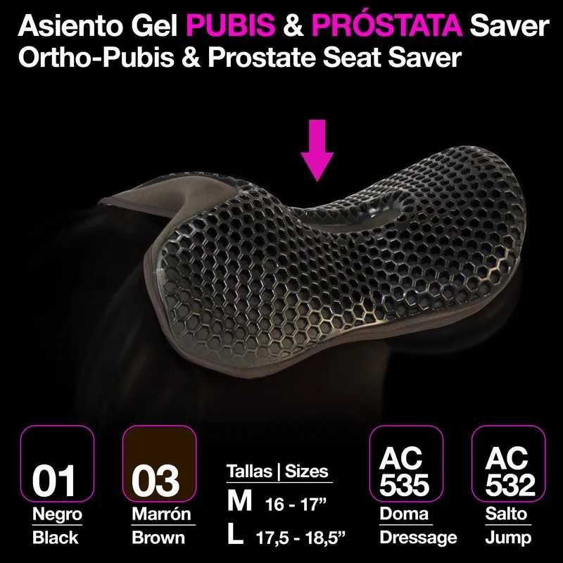 ASIENTO GEL PUBIS & PRÓSTATA SAVER