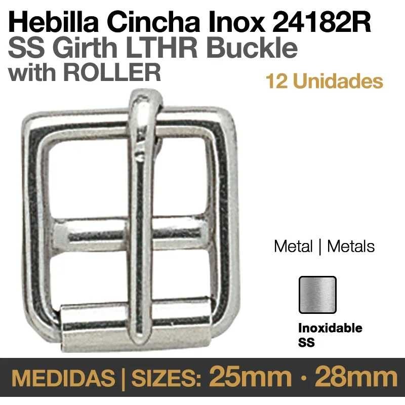 HEBILLA CINCHA INOX 24182R 12uds