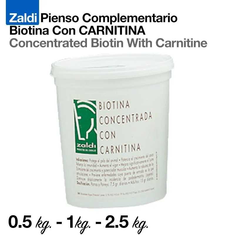 ZALDI PIENSO COMPLEMENTARIO BIOTINA CARNITINA 