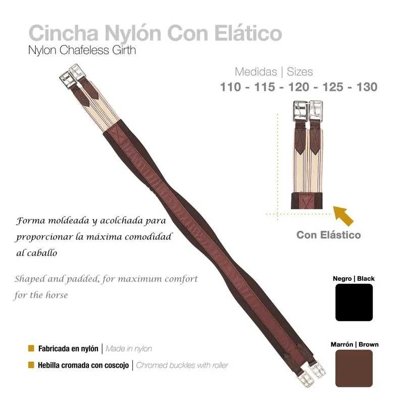 CINCHA NYLON CON ELÁSTICO 241803R