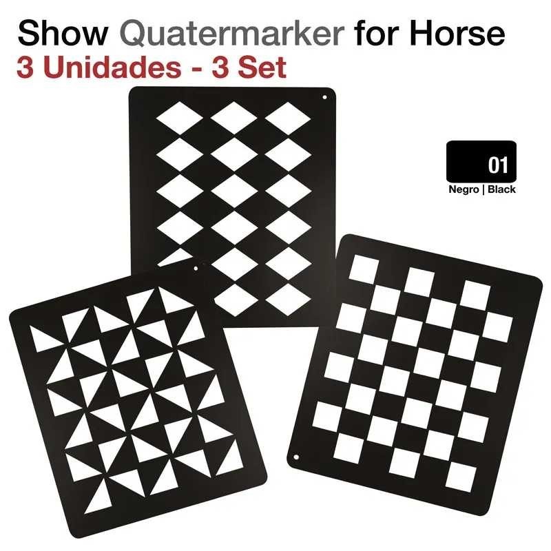 QUATERMARKER PARA CABALLO SHOW JUEGO 3 UNIDADES