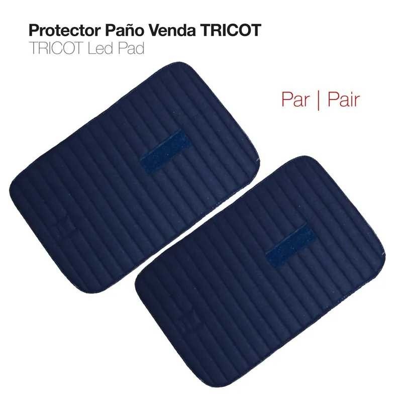 PROTECTOR PAÑO VENDA TRICOT 30x45 PAR AZUL