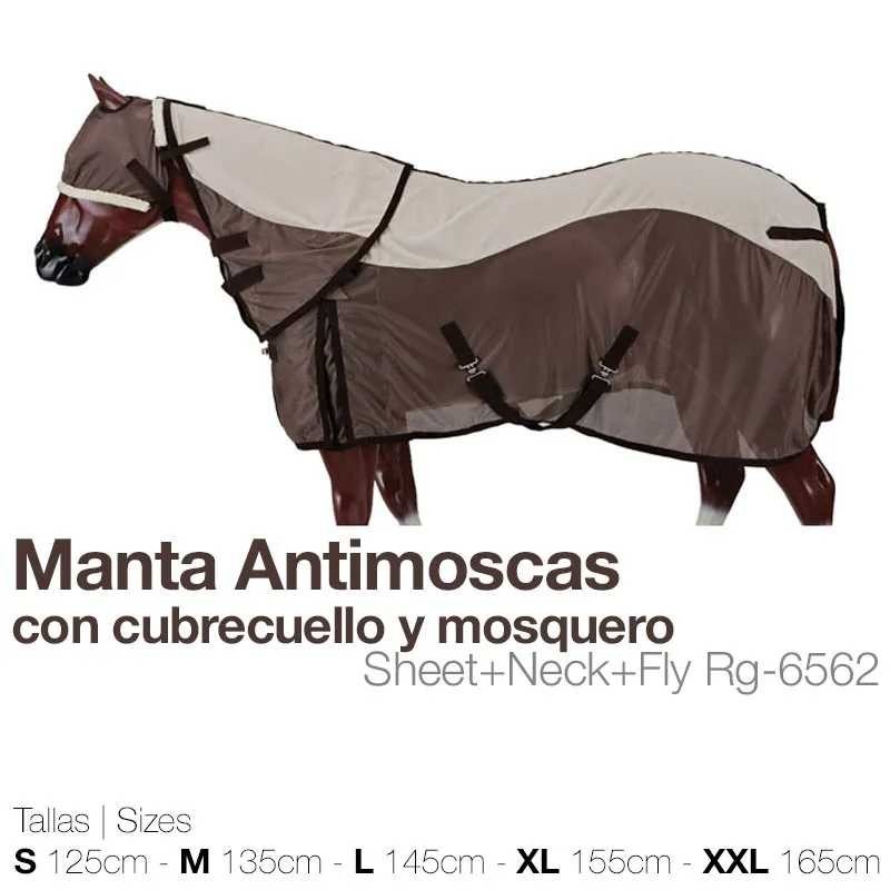 MANTA ANTIMOSCAS+CUBRECUELLOS+MOSQUERO