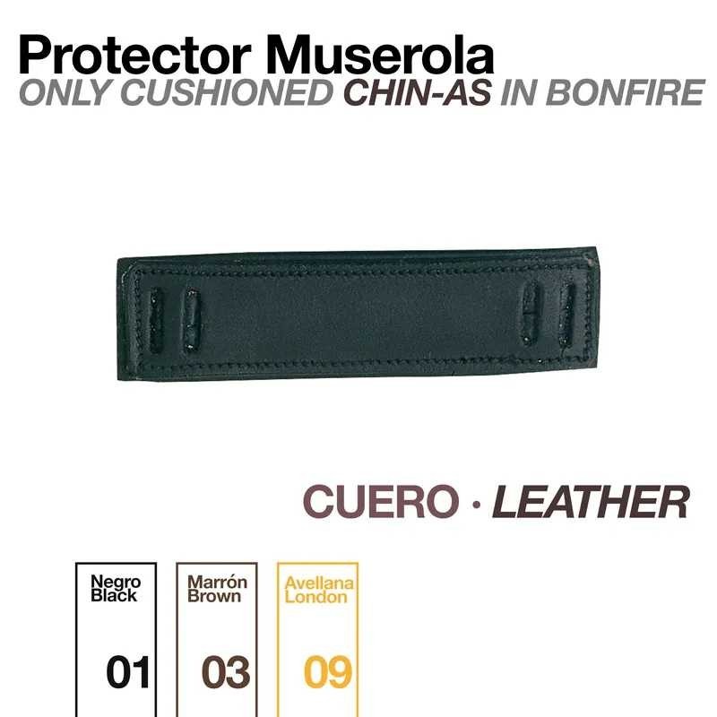 PROTECTOR MUSEROLA BONFIRE CUERO 