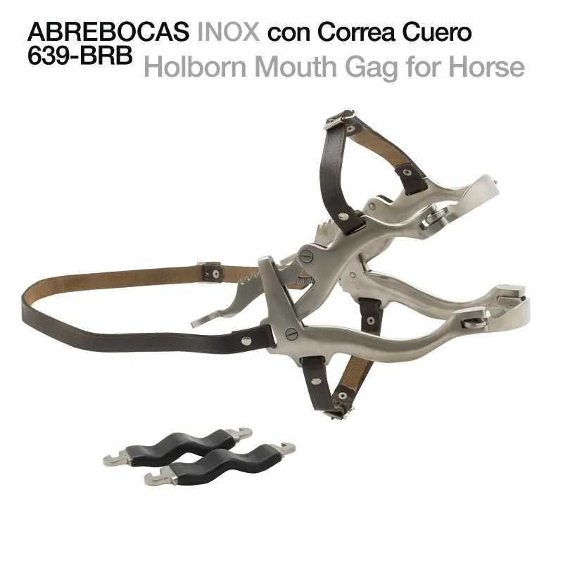 ABREBOCAS INOX C/CORREA CUERO 639-BRB