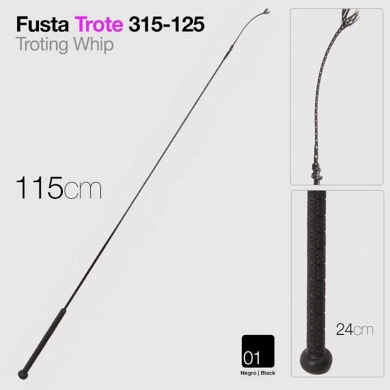 FUSTA TROTE 315-125 NEGRO 115cm