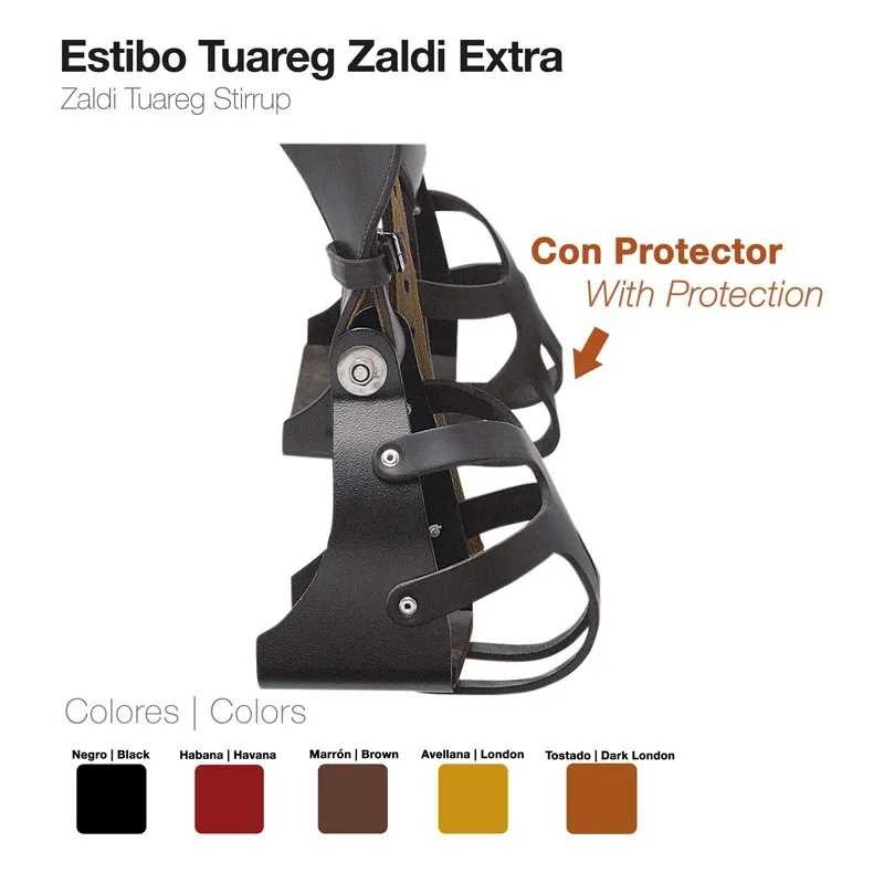 ESTRIBO TUAREG ZALDI EXTRA CON PROTECTOR