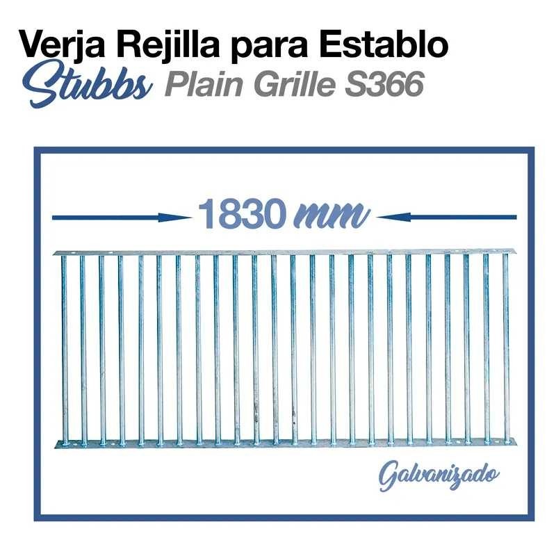 VERJA REJILLA PARA ESTABLO STUBBS S366 1830mm