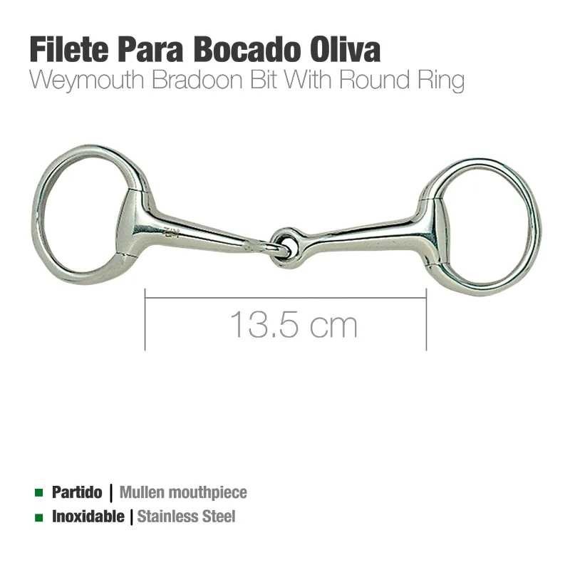 FILETE PARA BOCADO OLIVA INOX 219511