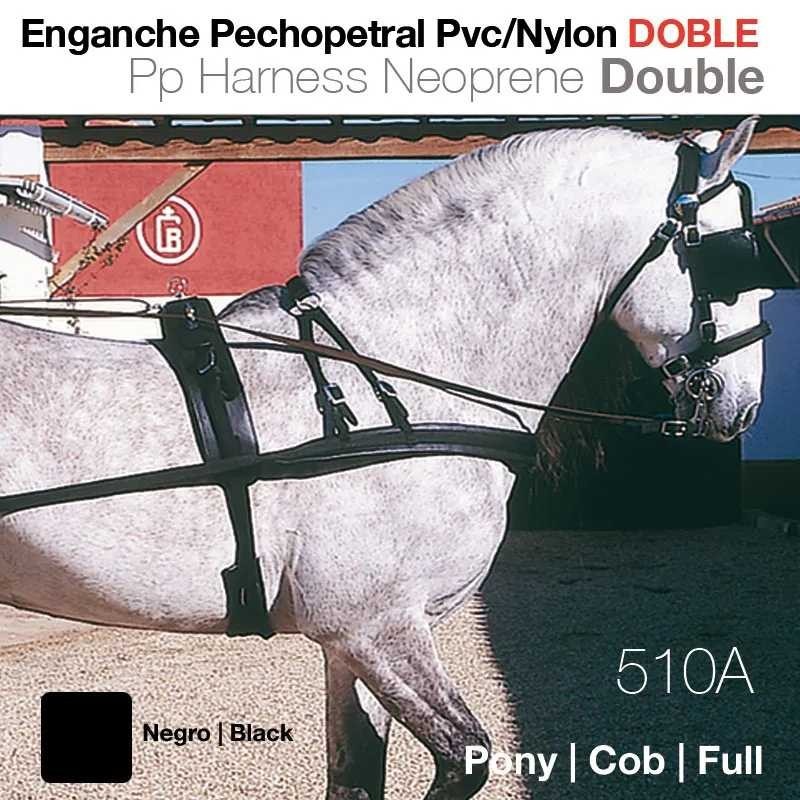 ENGANCHE PECHOPETRAL PVC/NYLON DOBLE 510AD 