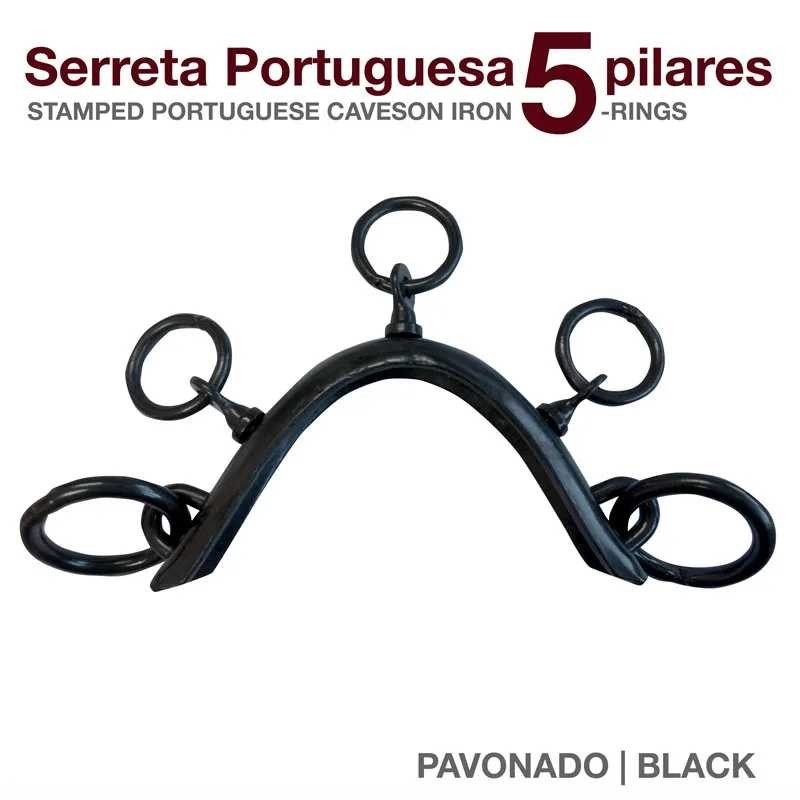 SERRETA PORTUGUESA 5 PILARES PAVONADO