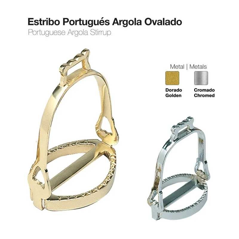 ESTRIBO PORTUGUÉS ARGOLA OVALADO