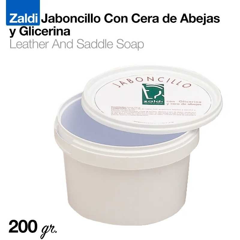 ZALDI JABONCILLO CON CERA ABEJA Y GLICERINA 200gr