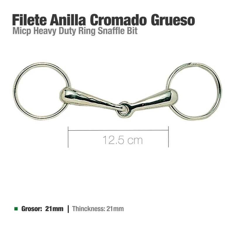 FILETE ANILLA CROMADO GRUESO 21522 12.5cm