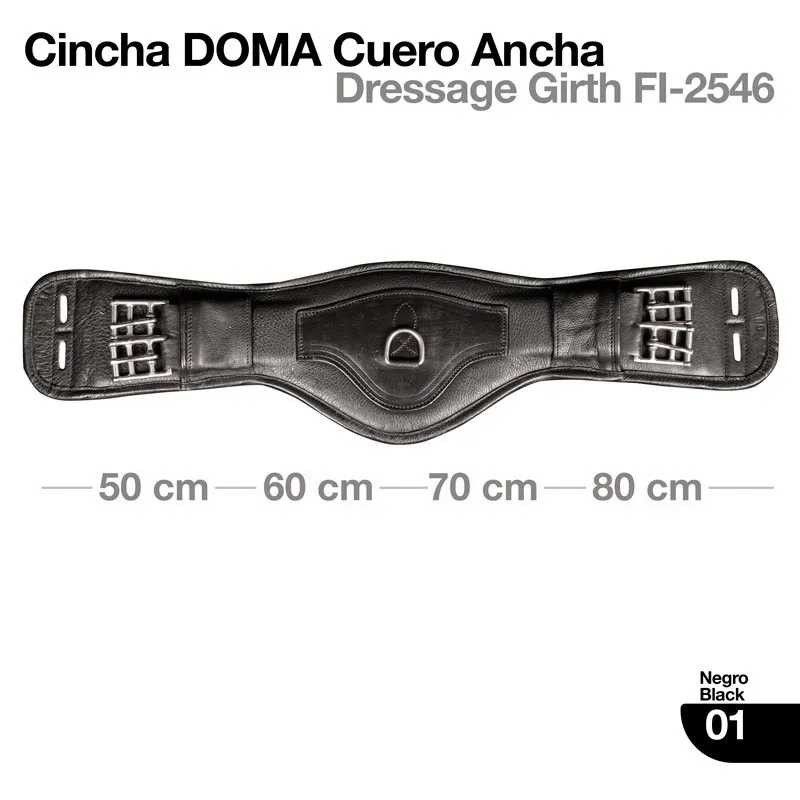 CINCHA DOMA CUERO ANCHA FI-2546