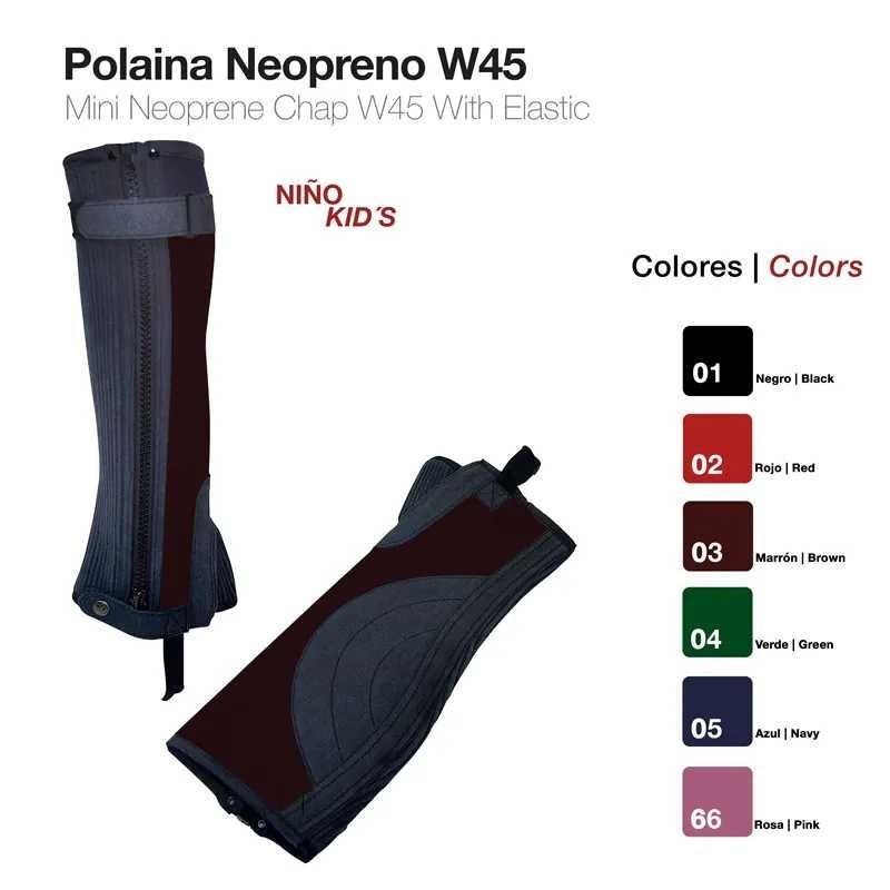 POLAINA NEOPRENO NIÑO W45 