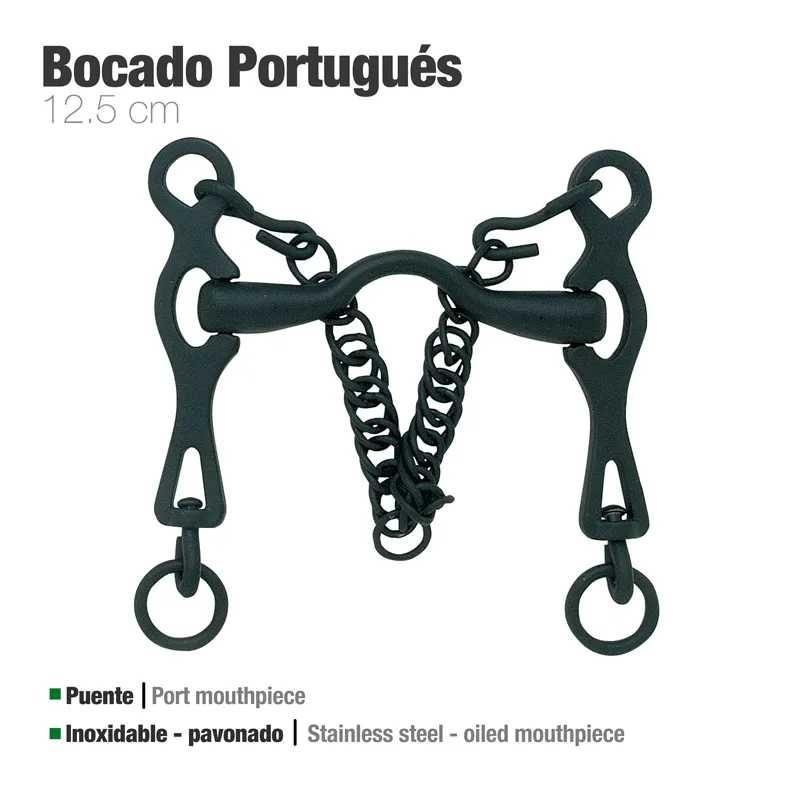 BOCADO PORTUGUÉS INOX PAVONADO 217981MK