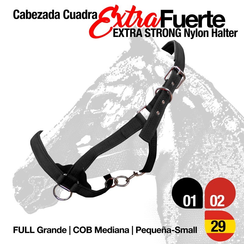 CABEZADA CUADRA EXTRA FUERTE 290