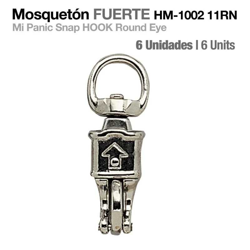 MOSQUETÓN FUERTE HM-1002-11RN 6uds