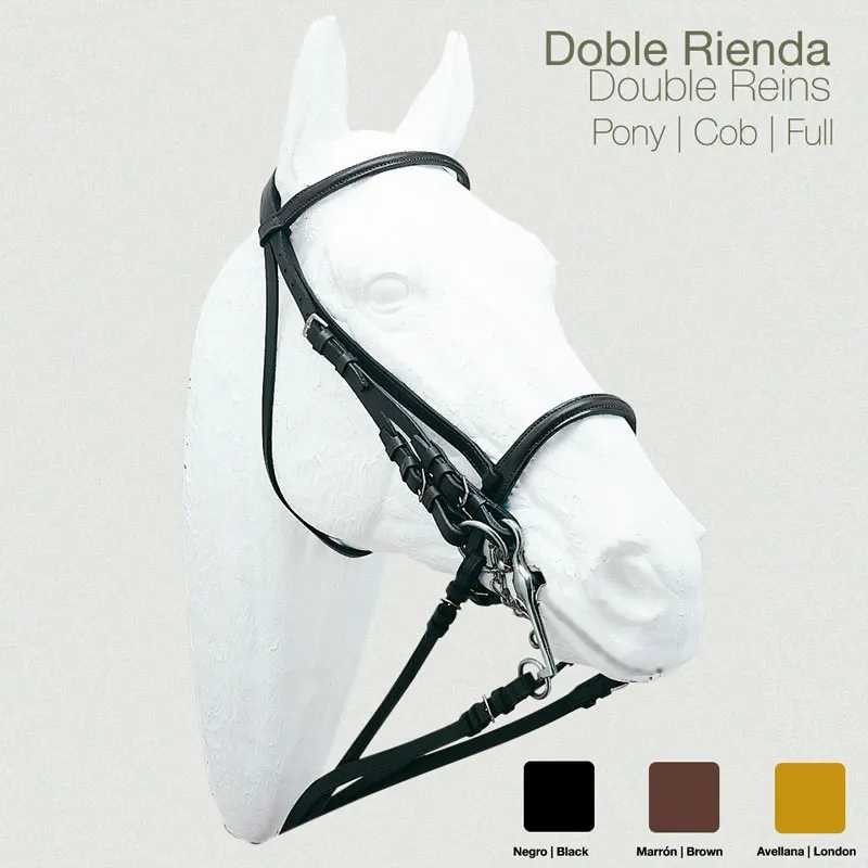 CABEZADA MONTAR DOBLE RIENDA 0029