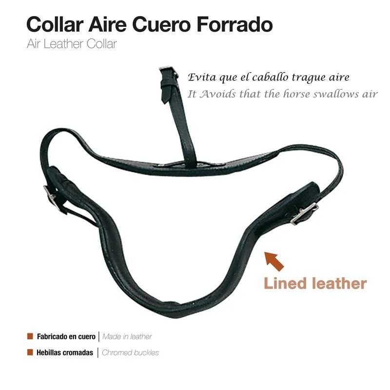 COLLAR AIRE CUERO FORRADO 2713