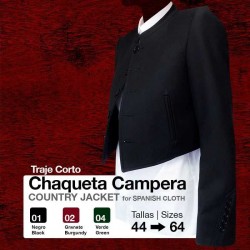 TRAJE CORTO CHAQUETA CAMPERA