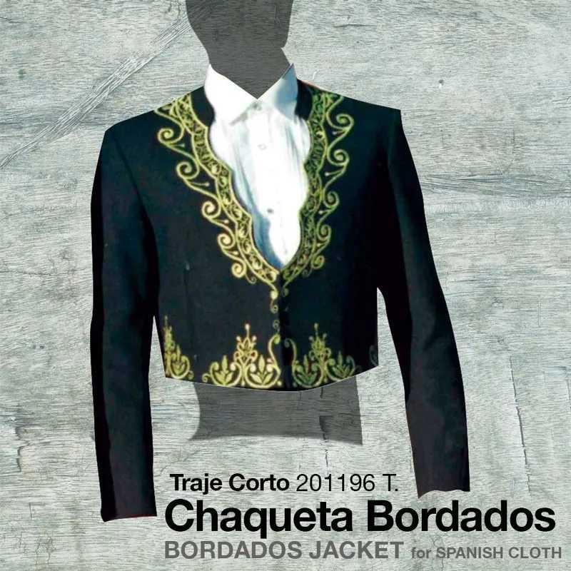 TRAJE CORTO CHAQUETA BORDADOS 201196 T.