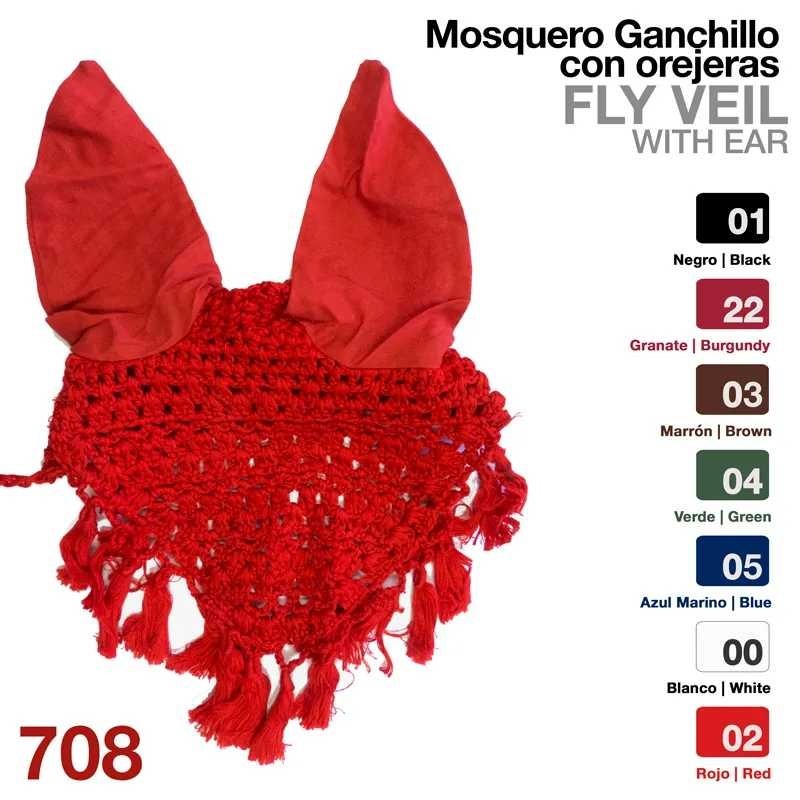 MOSQUERO GANCHILLO CON OREJERAS 708