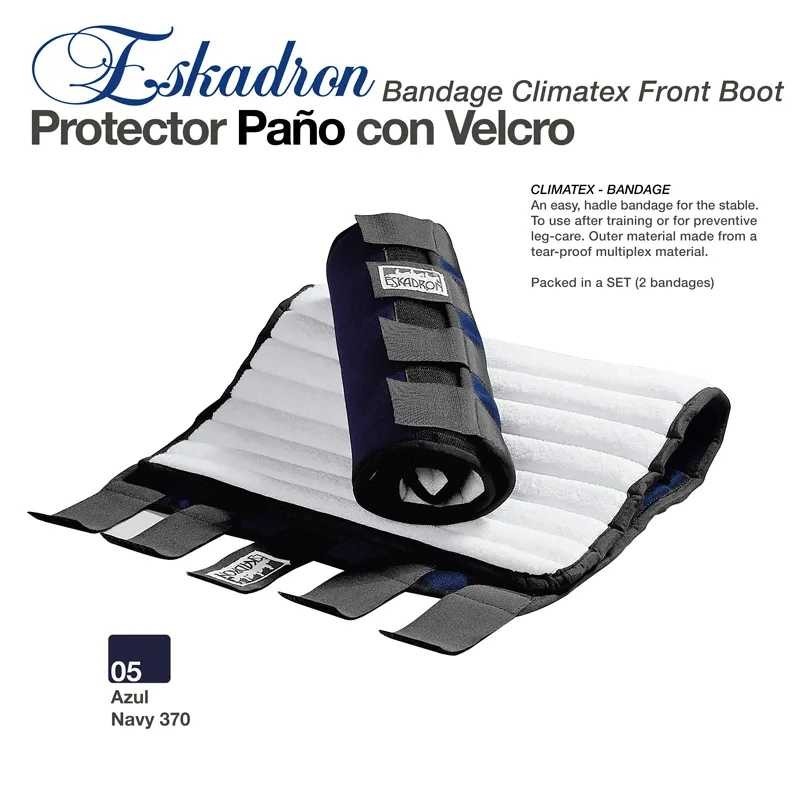 PROTECTOR PAÑO ESKADRON VELCRO MANO 652200 287 370 II AZUL