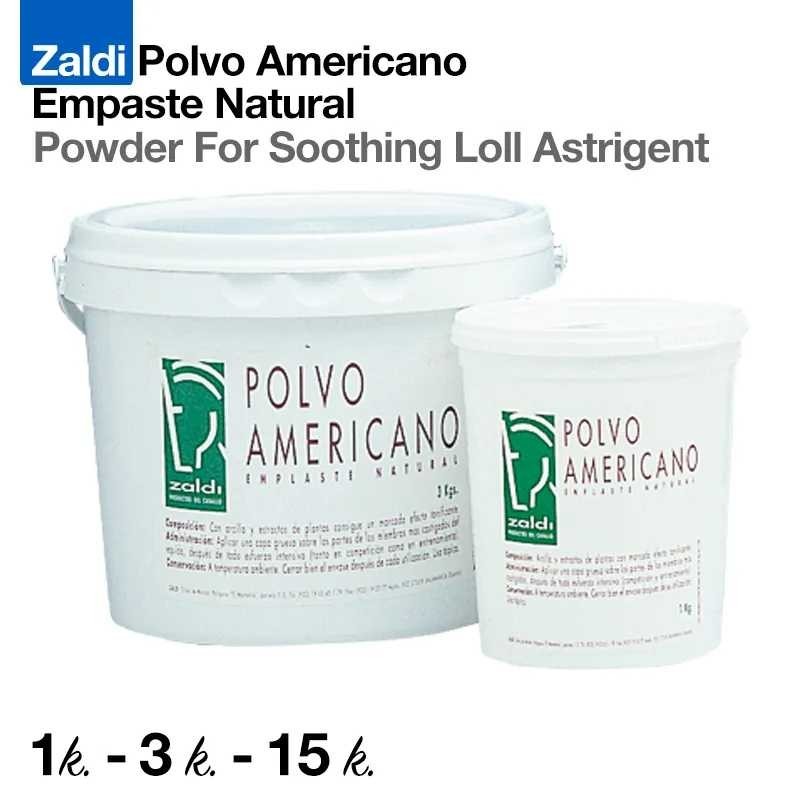 ZALDI POLVO AMERICANO EMPLASTE NATURAL 