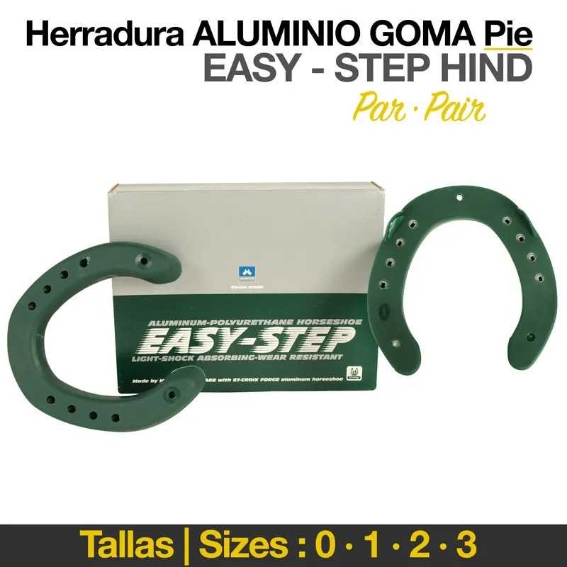 HERRADURAS ALUMINIO GOMA EASYSTEP PIE PAR