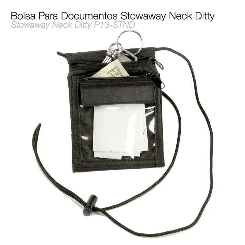 BOLSA PARA DOCUMENTOS STOWAWAY NECK DITTY