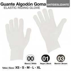 GUANTE ALGODÓN GOMA ANTIDESLIZANTE