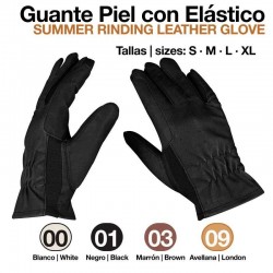 GUANTE PIEL CON ELÁSTICO 411003