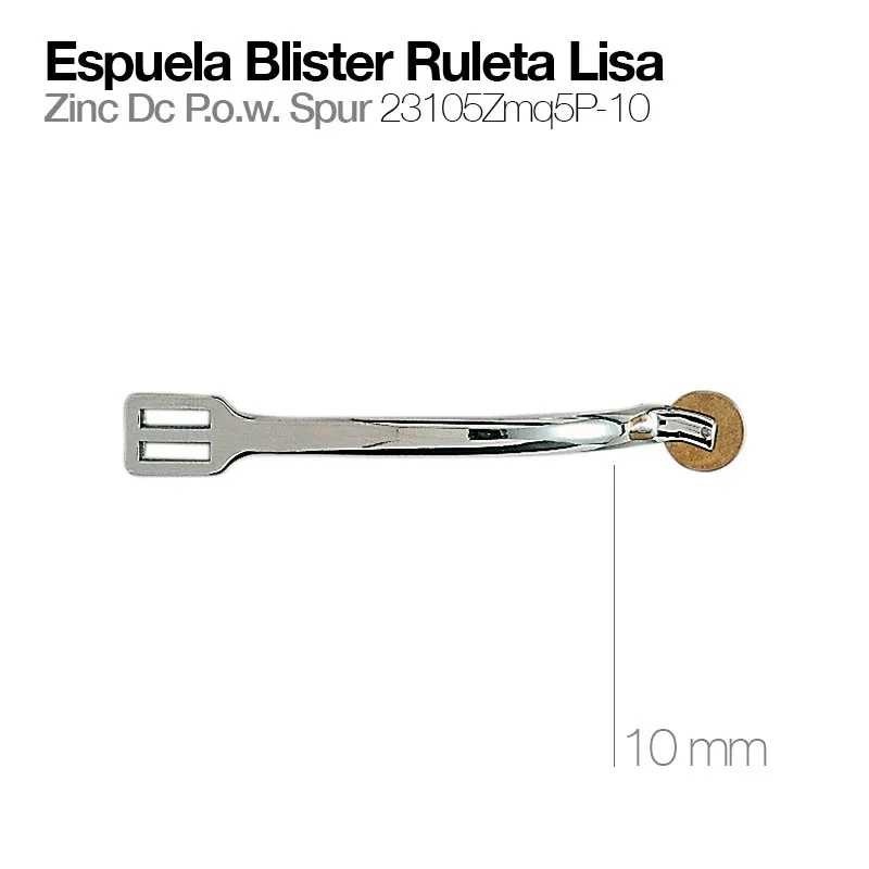 ESPUELA BLISTER RULETA LISA 23105ZMQ5P-10