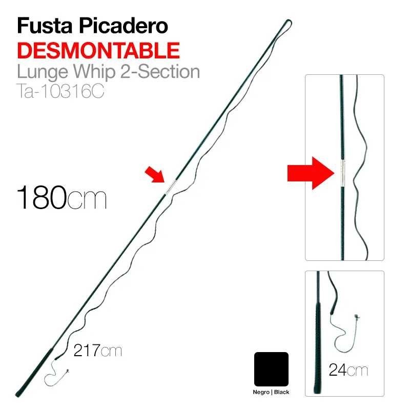 FUSTA PICADERO DESMONTABLE  180cm