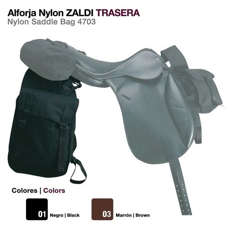 ALFORJA NYLON ZALDI TRASERA 4703