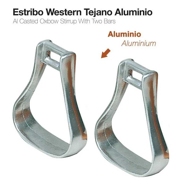 ESTRIBO WESTERN TEJANO ALUMINIO 22124-46