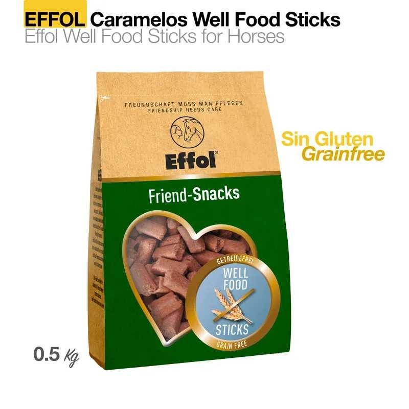 EFFOL CARAMELOS WELL FOOD STICKS (SIN GLUTEN) 0.5kg