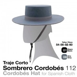 TRAJE CORTO SOMBRERO CORDOBÉS Nº112