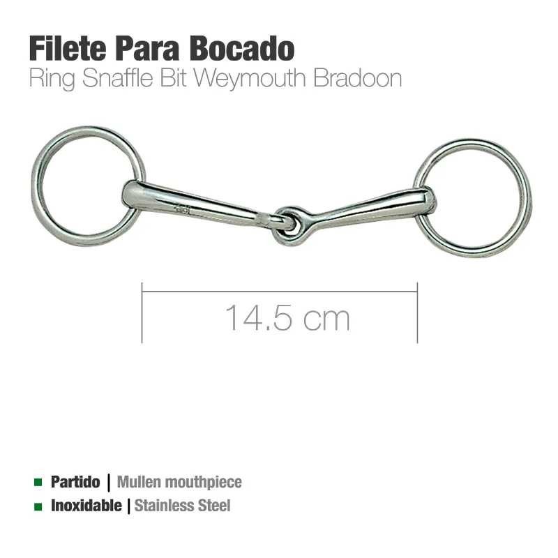 FILETE PARA BOCADO INOX 212402