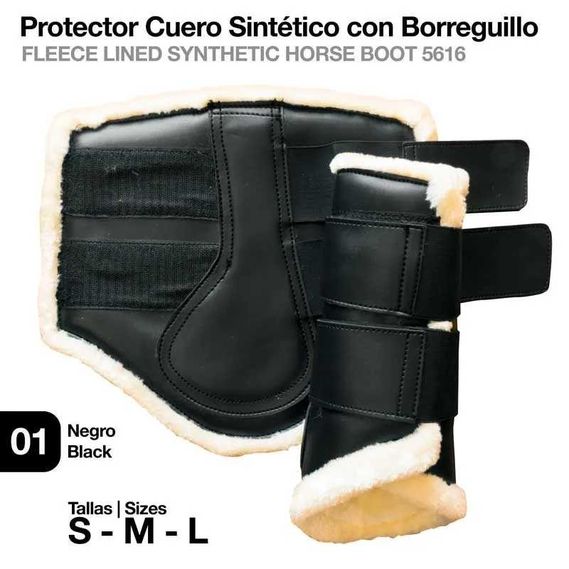 PROTECTOR CUERO SINTÉTICO CON BORREGUILLO