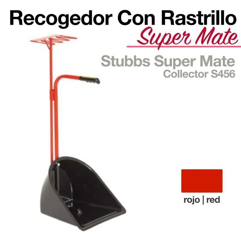 RECOGEDOR CON RASTRILLO SUPER MATE S456 