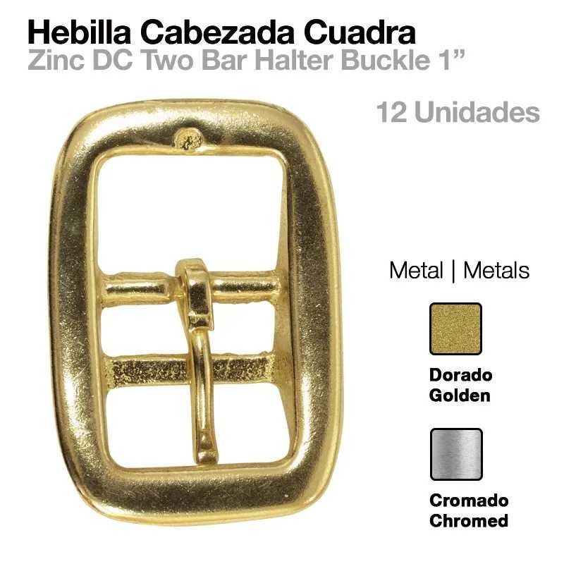 HEBILLA CABEZADA CUADRA 12uds