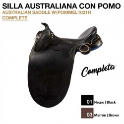 SILLA AUSTRALIANA CON POMO (COMPLETA) 