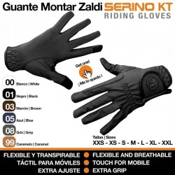 GUANTE MONTAR ZALDI SERINO KT