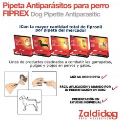 PERRO PIPETA ANTIPARÁSITOS FIPREX 